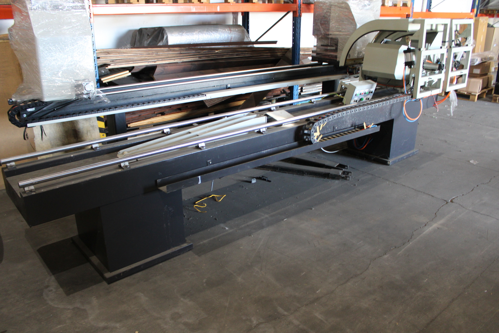 Dupla fejű vágófűrész PVC profilokhoz BOHMAN Machinery