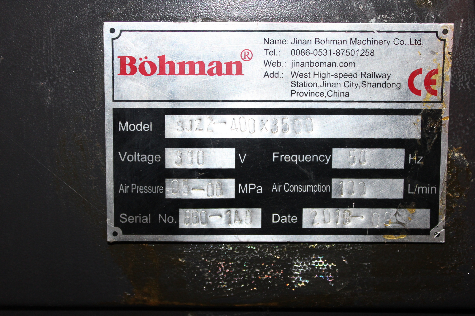 Dupla fejű vágófűrész PVC profilokhoz BOHMAN Machinery 2