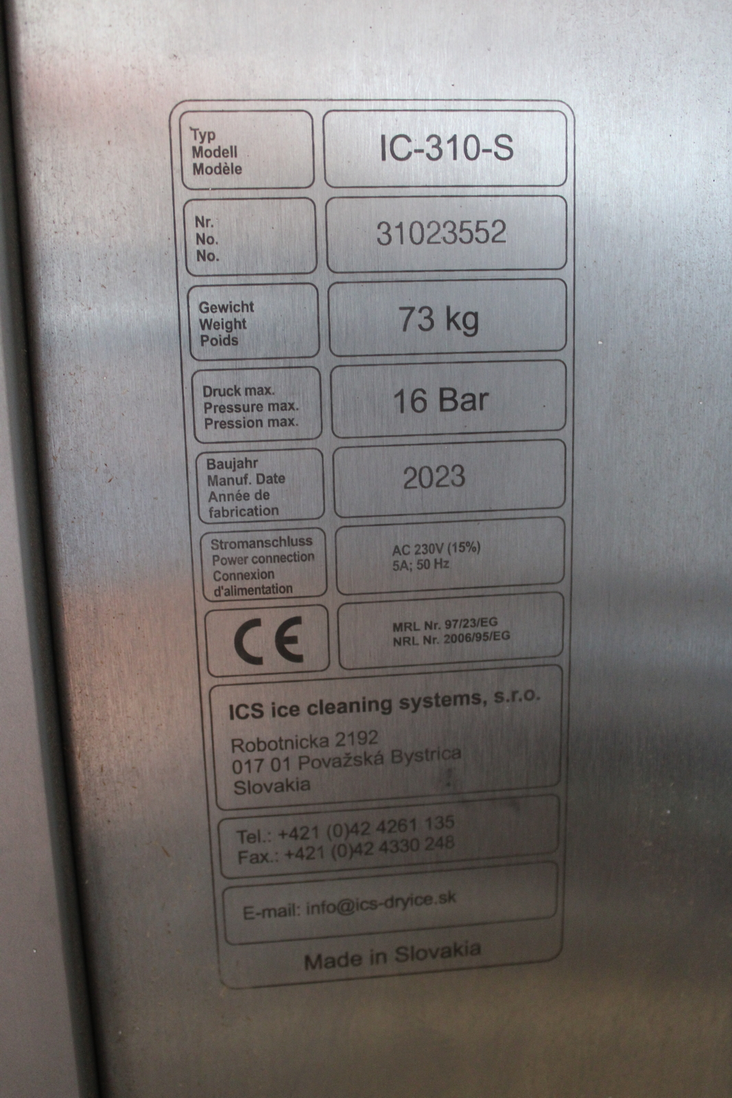IC 310S Plus+PAM-01' csiszoló gép 2