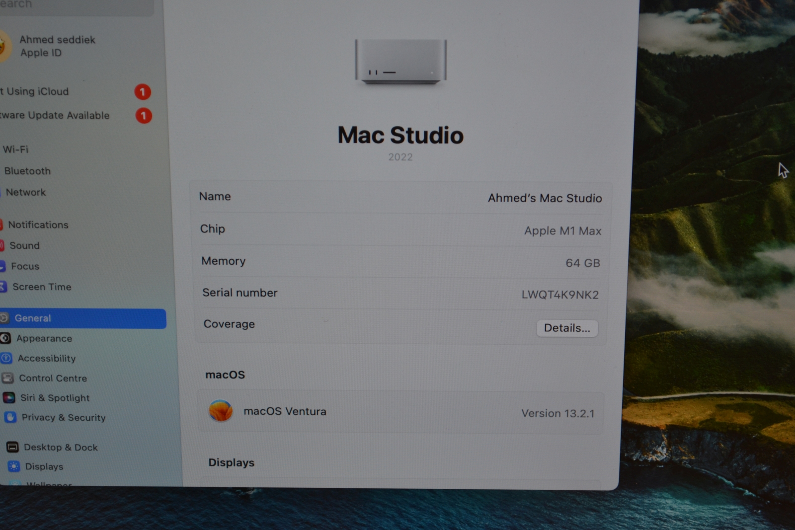 Apple Mac Studio M1 Max 3