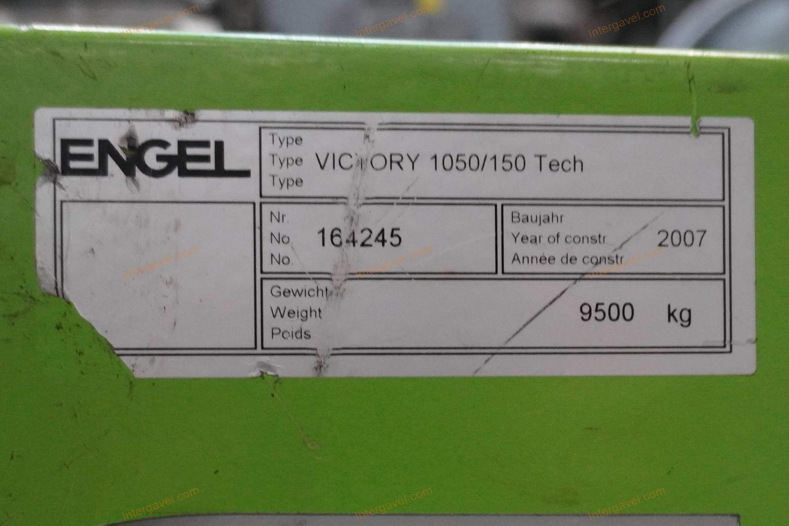 Fröccsöntő gép - Engel, Victory 1050/150 Tech 2