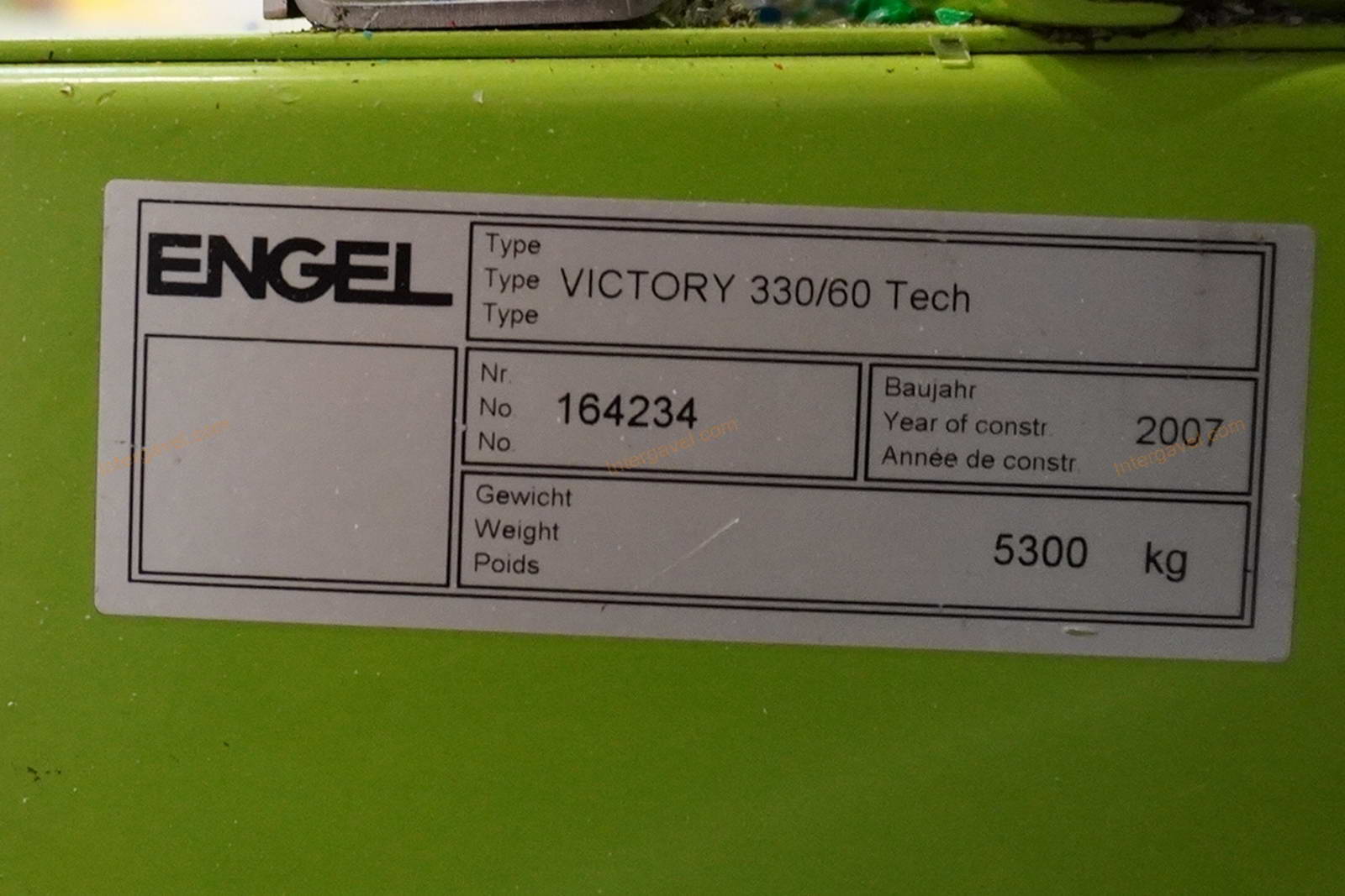 Fröccsöntő gép - Engel, Victory 330/60 Tech 2