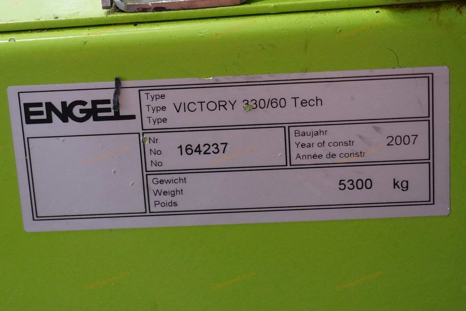 Fröccsöntő gép - Engel, Victory 330/60 Tech 2