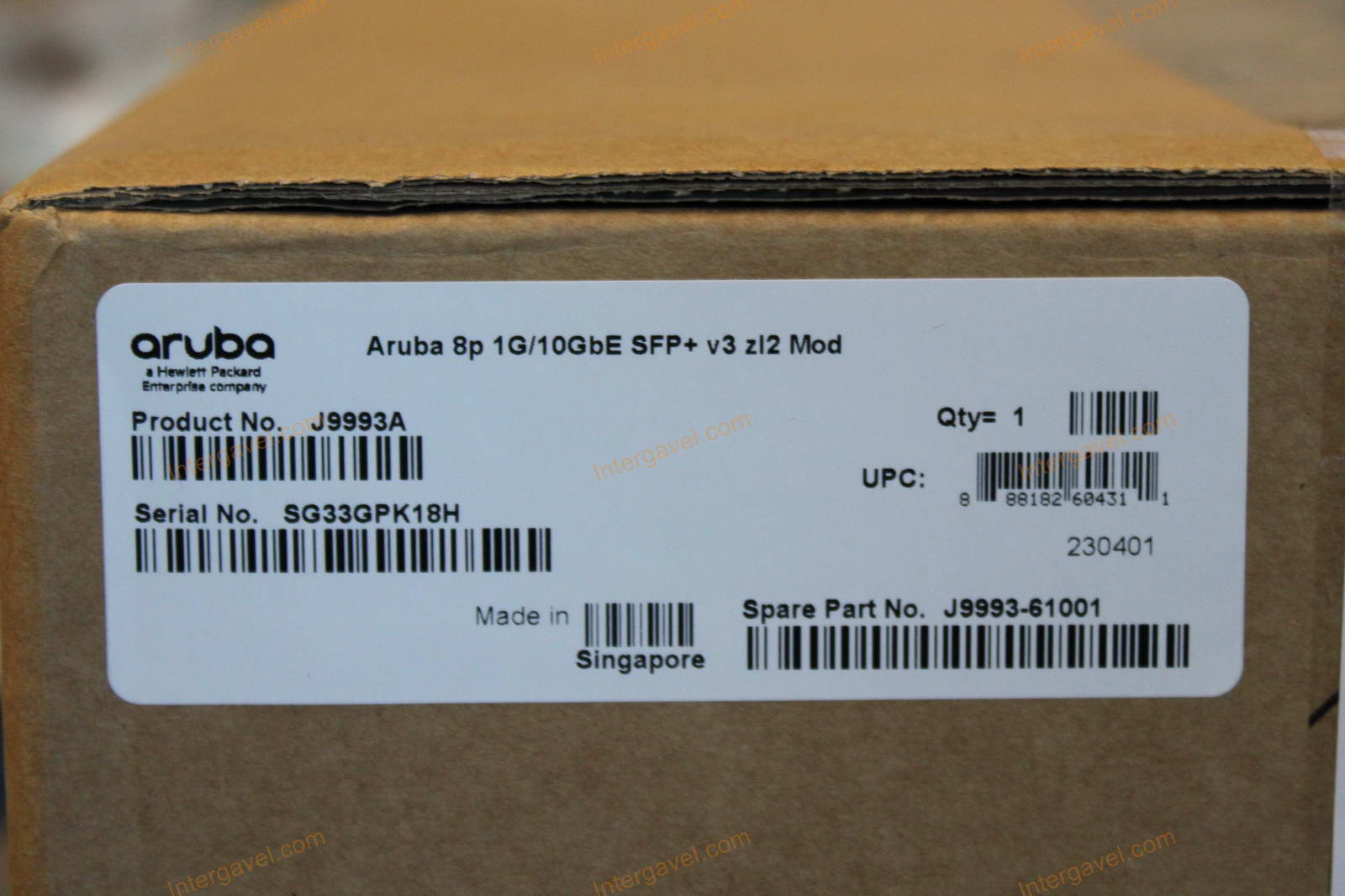 Switch és kártya - Aruba 5406R zl2 Switch; Aruba 8p 1G/10GbE SFP + v3 zl2 Mod 6